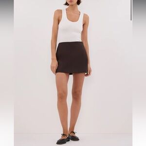 Dissh soho skirt in dark grey, size 10